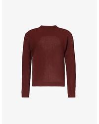Rick Owens - Biker Ribbed Cotton Knitted Jumper - Lyst