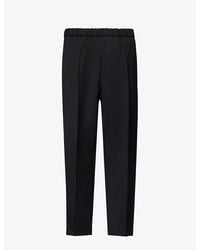 Jil Sander - Relaxed-fit Tapered Wool Trousers - Lyst