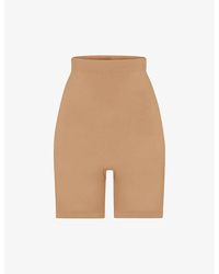 Skims - Sculpt Fitted Stretch-woven Shorts X - Lyst
