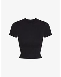 NikeSKIMS - Matte Corset Cropped Studio Top - Lyst