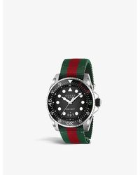 Gucci - Dive Stainless Steel Watch - Lyst