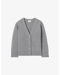 Claudie Pierlot - Oversized Wool-Blend Cardigan - Lyst