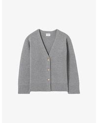 Claudie Pierlot - Oversized Wool-Blend Cardigan - Lyst