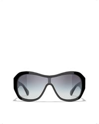 Chanel - Shield Sunglasses - Lyst