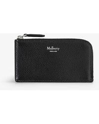 Mulberry - Continental Small Grained-leather Wallet - Lyst