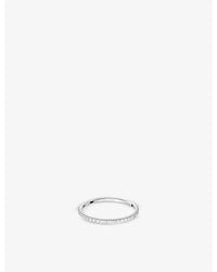 Boucheron - Epure 18Ct- And 0.24Ct Diamond Ring - Lyst