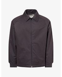 The Row - The Pulp Collared Cotton And Cashmere-Blend Jacket - Lyst