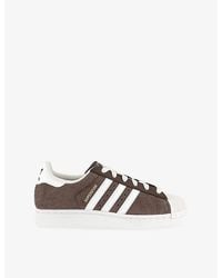 adidas - Superstar Ii Suede Trainers - Lyst