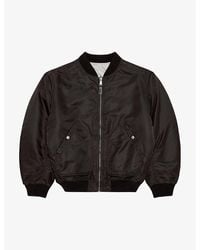 DIESEL - J-mattan Logo-embroidered Relaxed-fit Nylon Bomber Jacket - Lyst