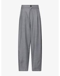 DARKPARK - Phebe Wide-Leg Cotton Trousers - Lyst