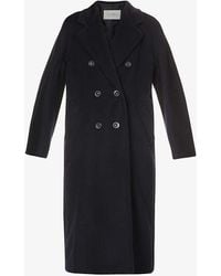 Max Mara - Madame Double-breasted Wool And Cashmere-blend Coat - Lyst