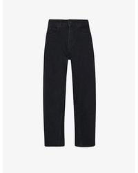 Whistles - Barrel High-Rise Straight-Leg Jeans - Lyst
