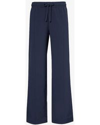4th & Reckless - Teya Straight-leg Mid-rise Stretch-woven Trousers - Lyst