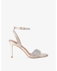 Carvela Kurt Geiger - Positano Vinyl Heeled Sandals - Lyst