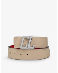 Christian Louboutin - Happy Rui Logo-buckle Leather Belt - Lyst