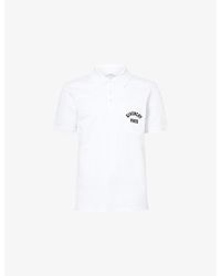 Givenchy - Brand-Embroidery Short-Sleeves Cotton-Piqué Polo Shirt - Lyst