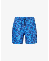 Derek Rose - Maui Graphic-print Swim Shorts - Lyst