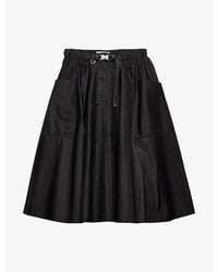 Prada - Re-Nylon Circle Midi Skirt - Lyst