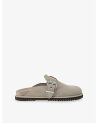 KG by Kurt Geiger - Nightly Backless Suede Loafers - Lyst