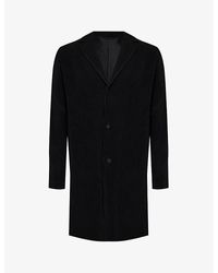 Homme Plissé Issey Miyake - Basic Pleated Regular-fit Knitted Overcoat - Lyst