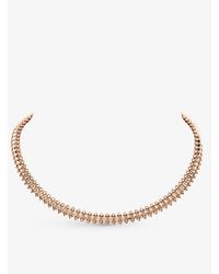 Cartier - Clash De Supple Medium 18ct Rose-gold Necklace - Lyst