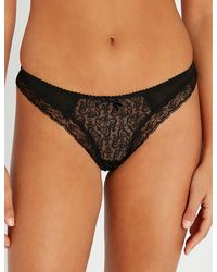 Agent Provocateur - Mercy High-rise Stretch-lace Thong - Lyst
