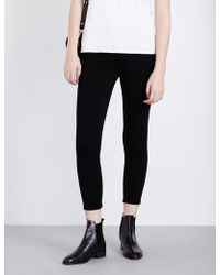 Citizens of Humanity Rocket Skinny Cropped High-rise Jeans - Black