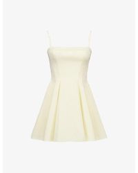 House Of Cb - Dolly Floral-Print Cotton Mini Dress - Lyst