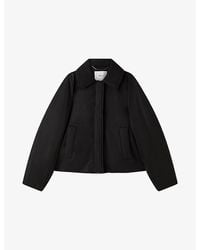 JOSEPH - Mullins Padded Woven Jacket - Lyst