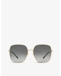 Gucci - gg0879s Square-frame Glass And Metal Sunglasses - Lyst