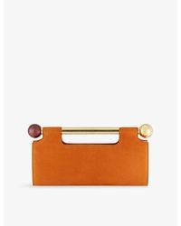 BVLGARI - Tubogas Spheres Leather Clutch - Lyst