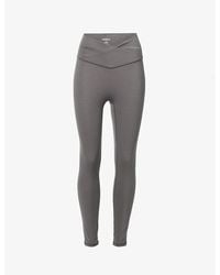 ADANOLA - Ultimate Wrap-Over Regular Workout Leggings - Lyst