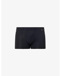 Hanro - Pack Of Two Logo-Embellished Stretch-Cotton Trunks - Lyst