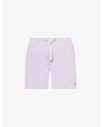 Polo Ralph Lauren - Brand-embroidered Drawstring Corduroy Shorts Xx - Lyst