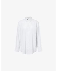 Anine Bing - Plaza Striped Cotton Shirt - Lyst