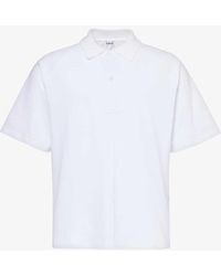 Loewe - Logo-embroidered Cotton Polo Shirt X - Lyst