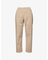 PAIGE - Eberton Cotton Trousers - Lyst