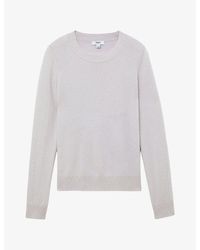 Reiss - Mimi Crewneck Cashmere Jumper - Lyst