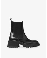 Jimmy Choo - Tamia Chelsea Leather Boots - Lyst
