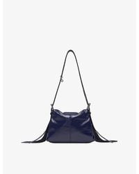 Maje - Miss M Mini Patent-Leather Shoulder Bag - Lyst