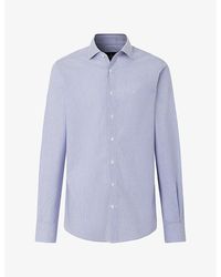 Hackett - Bengal Tailored-Fit Stretch-Cotton Shirt - Lyst