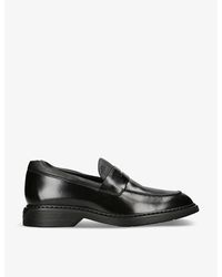 Hogan - H576 Chunky-sole Leather Penny Loafers - Lyst