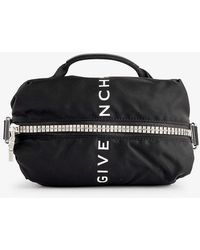 Givenchy - G-zip Small Woven-blend Bum Bag - Lyst