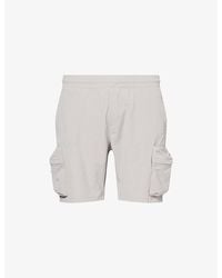 Arne - 3D Pocket Woven Cargo Shorts - Lyst