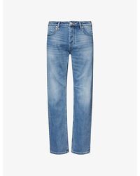 Neuw - Lou Nowhere Straight-Leg Stretch-Denim Blend Jeans - Lyst