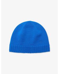 Bottega Veneta - Logo-Embroidered Wool Knitted Beanie Hat - Lyst