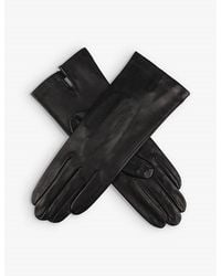 Dents - Helene Cashmere-lined Leather Gloves - Lyst