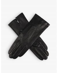 Dents - Helene Cashmere-Lined Leather Gloves - Lyst