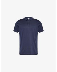 Sunspel - Vy Regular-fit Short-sleeve Cotton Polo Shirt - Lyst