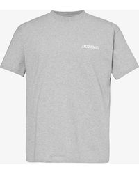 Jacquemus - Le T-shirtogo-print Organic Cotton-jersey T-shirt X - Lyst